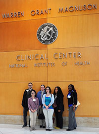 PathA Students visiting NIH Clinical Center