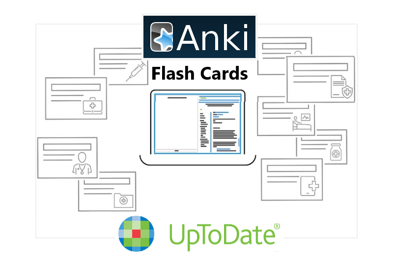 Anki Flash Card integration with UpToDate