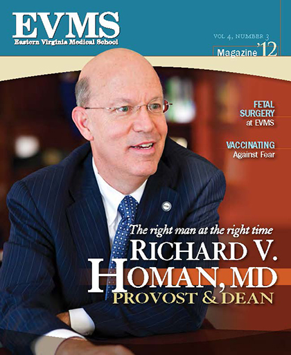 EVMS Magazine - 4.3 - Spring 2012 - The right man at the right time