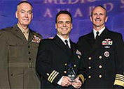 Class of '99 grad earns national honor as hero of military medicine