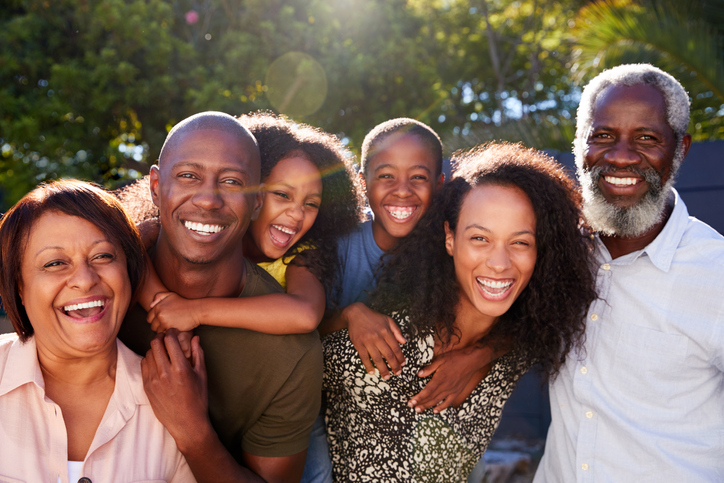 Multigenerational Black Family