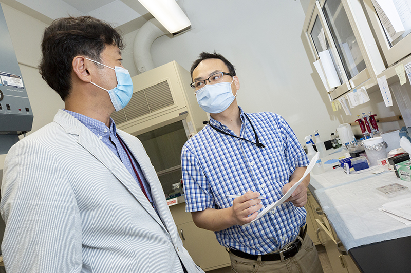 Dr. Woong-Ki Kim and Dr. Ming Lei Guo discuss how their research will help improve their patients’ lives.
