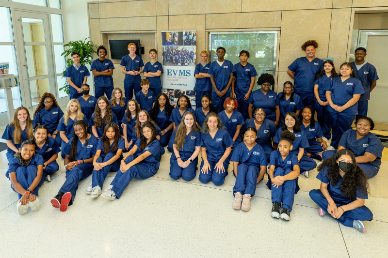 2023 Health Sciences Academy students