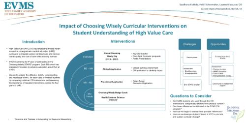 Screenshot of Saadhana Kukkala's Educational Scholarship Day presentation