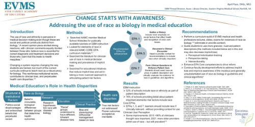 Screenshot of April Pace's Educational Scholarship Day presentation