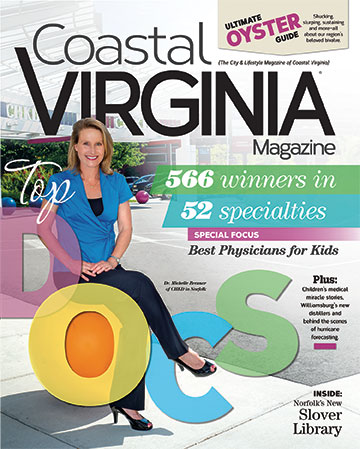 Costal Virginia Magazine cover
