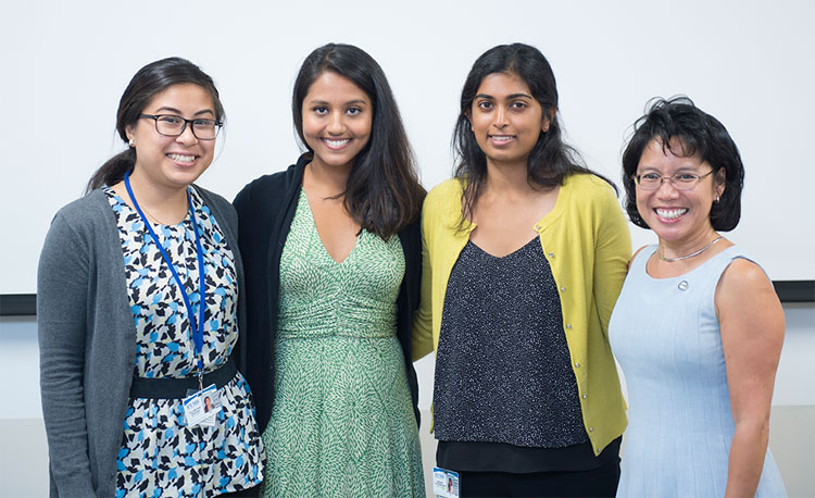 The inaugural Brock Institute/William & Mary fellows from EVMS