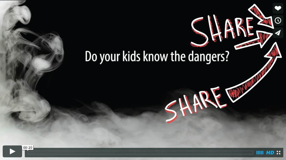 'Do your kids know the dangers?' video thumbnail
