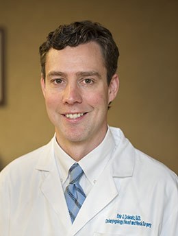 Dr. Eric Dobratz, Associate Professor of Otolaryngology-Head and neck Surgery